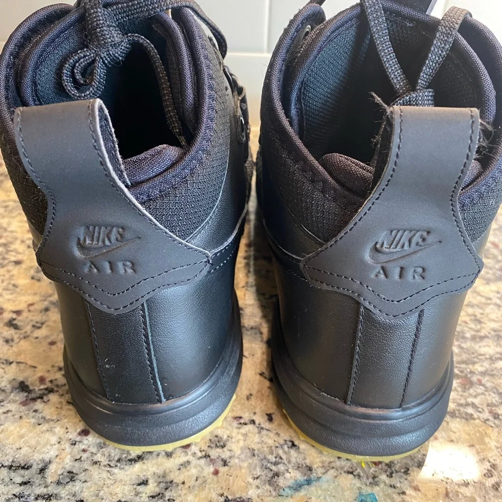 Nike Lunar Force 1 Duckboot Black Gum Size 11.5 - Picture 9 of 9